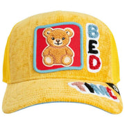 Gorra Trucker Quilt All Det de Goorin Bros - Amarillo