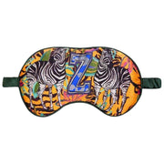 Jessica Russell Flint Z for Zebra Silk Eye Mask - Naranja