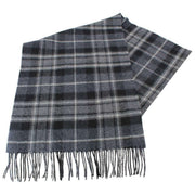 Locharron de Escocia Bufanda de lana de cordero de caza Darwin Macrae - Gris