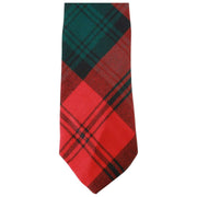 Locharron of Scotland Reiver Kerr Corbata de tartán moderna - Rojo/Verde