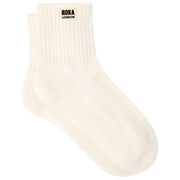 Calcetines Roka Windsor Solid Crew - Blanco Marshmallow