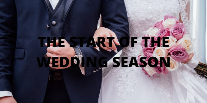 El comienzo de la temporada de bodas