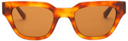MessyWeekend Jean Gafas de lectura de sol con luz azul - Lava marrón