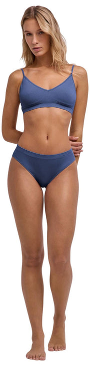 Tanga sin costuras Falke Daily - Captain Blue