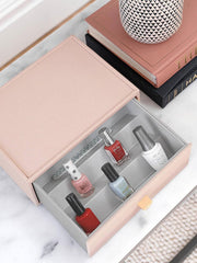 Cajón para esmalte de uñas Stackers Classic - Rubor/Dorado