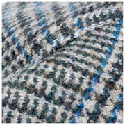 Gorra plana de tweed Stanwick de Dents - Azul