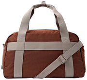 Bolso de viaje Roka Gatwick mediano de lona reciclada - Marrón chocolate
