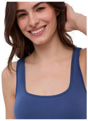Camiseta sin mangas Falke Daily Seamless - Captain Blue