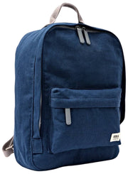 Mochila pequeña Roka Hampton de lona de algodón - Admiral Blue