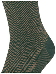 Calcetines Falke Airport Herringstripe - Hunter Green