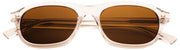 MessyWeekend Travis Gafas de lectura con luz azul - Marrón/Paloma Beige