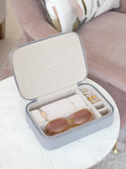 Caja de accesorios y joyas de viaje Stackers - Lavanda