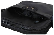 Fred Perry Bolso Lateral Pequeño De Nylon Arrugado - Negro