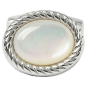 simon-carter-charles-mother-of-pearl-cufflinks---whitesilver-35450799