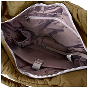 Bolso de hombro Roka Oxford mediano Taslon - Marrón musgo