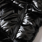 Helvetica Mountain Pioneers Chaqueta de plumas con capucha Viber - Negro