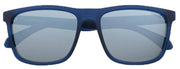 Gafas de sol lente de espejo cuadrado superdry - azul