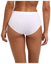 Calzoncillos Falke Daily Seamless de cintura media - Blanco