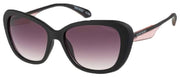 Gafas de sol de mariposa de gran tamaño superdry - Negro