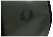 Bolso Fred Perry Classic Barrel - Corona De Laurel Verde/Negro