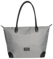 Bolso tote grande Shoreditch de Alice Wheeler London - Gris