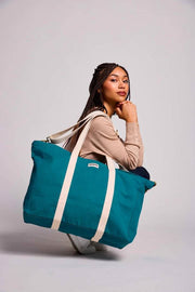 Bolso de fin de semana Hindbag Jean - Azul pavo real