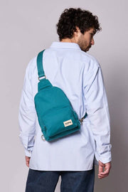 Bolso bandolera Hindbag Felix - Azul pavo real
