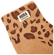 Calcetines Roka Wembley Anke - Savannah Leopard Sand Beige