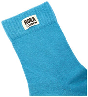 Calcetines Roka Wimbledon Crew - Azul Adriático