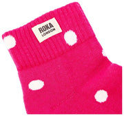 Calcetines tobilleros Roka Wembley - Punto rosa