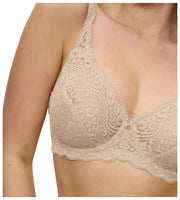 Triumph Sujetador de encaje con aros Amourette - Beige piel