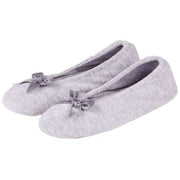 isotoner-terry-ballerina-slippers---grey-34523302