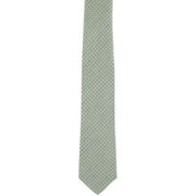 Michelsons of London Simple Diamond Silk Tie - Brown