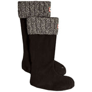 hunter-recycled-6-stitch-cable-tall-boot-socks---blackgrey-34596819