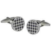 david-van-hagen-houndstooth-cufflinks---bluesilver-34498490