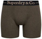 Superdry & Co Paquete triple de calzoncillos - Marrón Marga/Marrón Grano/Tan Marga