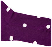 Calcetines Roka Wimbledon Crew - Punto Púrpura
