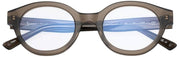MessyWeekend Gafas de lectura con luz azul helada - Transparente/Verde oliva