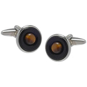 david-van-hagen-tiger-eye-saturn-sphere-cufflinks---brownblacksilver-34498403