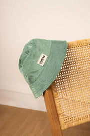 Gorro de pescador Hindbag Bob - Terciopelo Verde Menta