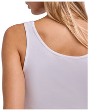 Falke Daily Camiseta Sin Mangas Sin Costuras - Blanco