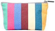 Roka Maida Vale Bolso pequeño de lona de algodón - Rayas anchas y multicolores