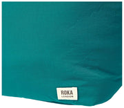 Bolso de hombro Roka Oxford mediano Taslon - Azul vista al mar