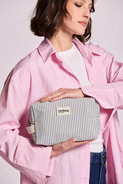Neceser Hindbag Leon - Rayas Azules