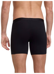 Falke Daily Comfort - Pack de 2 calzoncillos de pierna larga - Negro