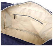 Roka Sloane Bolso tote mediano de lona de algodón - Azul marino