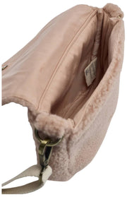 Hindbag Margault Teddy Bolso De Hombro - Rosa Polvo