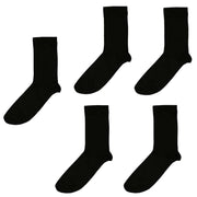 bassin-and-brown-bamboo-five-pack-socks---black-35060324