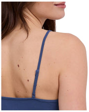 Top de espagueti sin costuras Falke Daily - Captain Blue