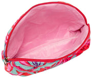 Neceser de terciopelo Serendipity de Elie Beaumont - Coral Lily Pink
